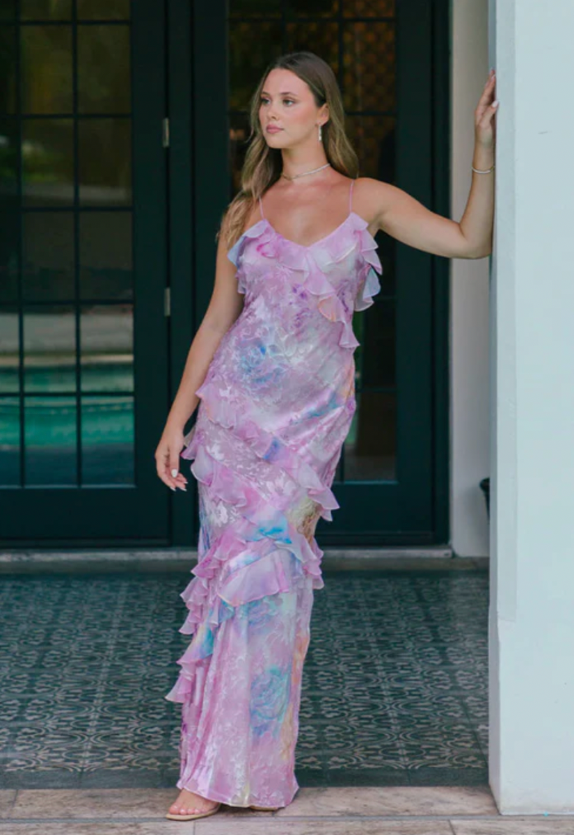 chinese dress ladies Rialto Maxi Dress – Mademoiselle Boutique