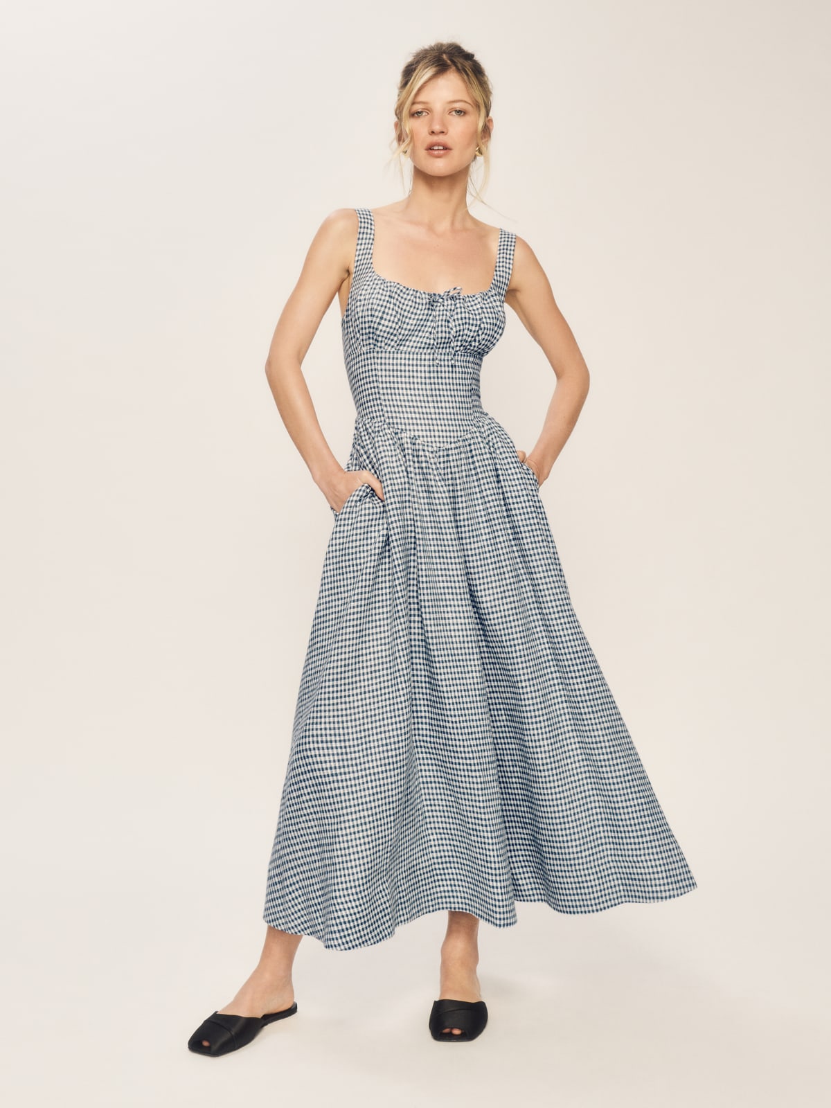 Balia Linen Dress Mademoiselle Boutique Balia Linen Dress Mademoiselle Boutique