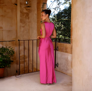 Transform your look with Olivia Dress, the ultimate maxi dress for a touch of elegance. Embrace your shape and make a statement wherever you go in this stunning piece. Elevate your confidence and stand out with Olivia Dress.