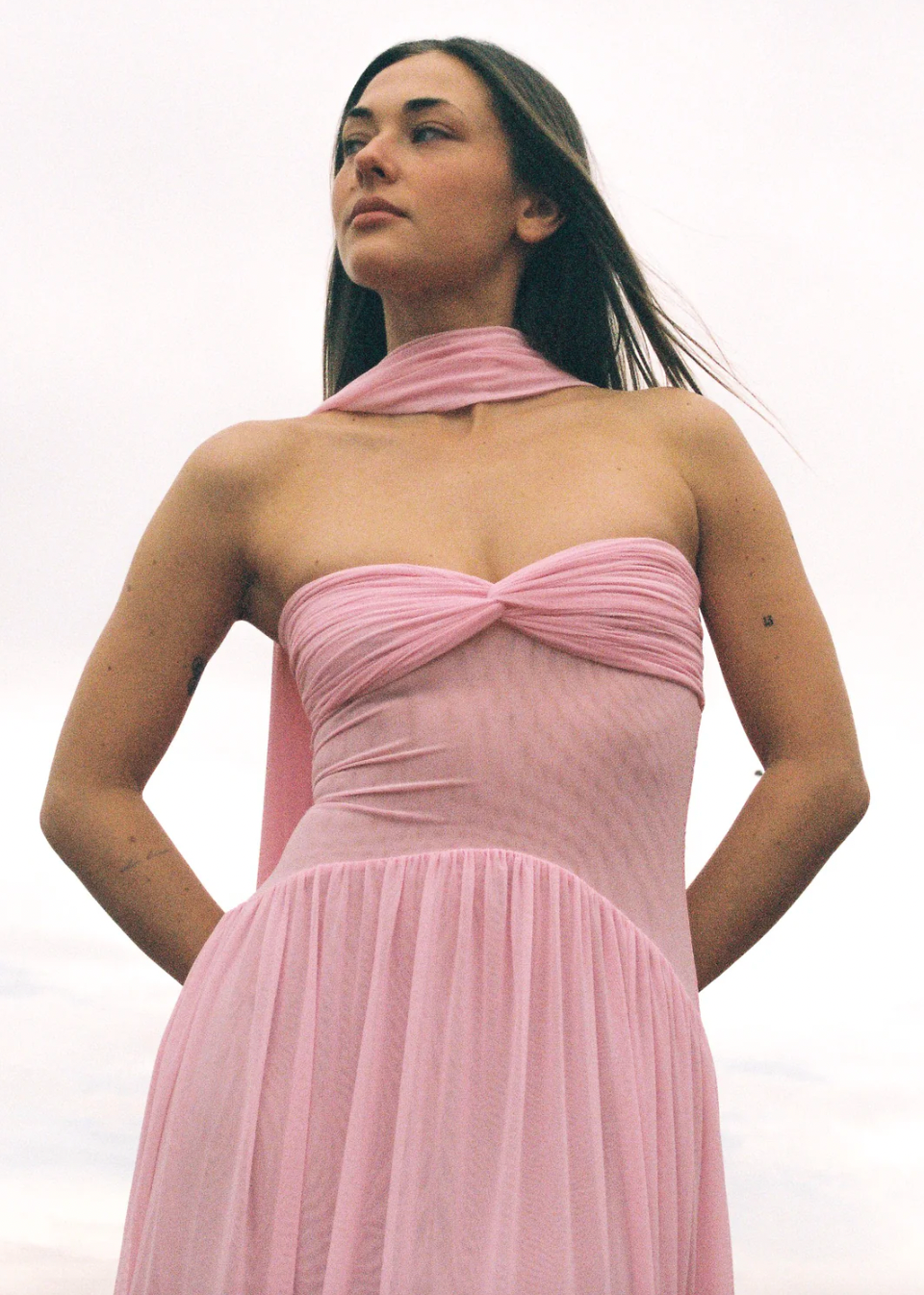 Indulge in the divine Ophelia Maxi Dress - a one-of-a-kind masterpiece that exudes effortless allure. With its delicate bust design, flattering fit, and graceful draping, this dress will enhance your natural curves. Embrace your inner goddess and make a statement at any occasion.