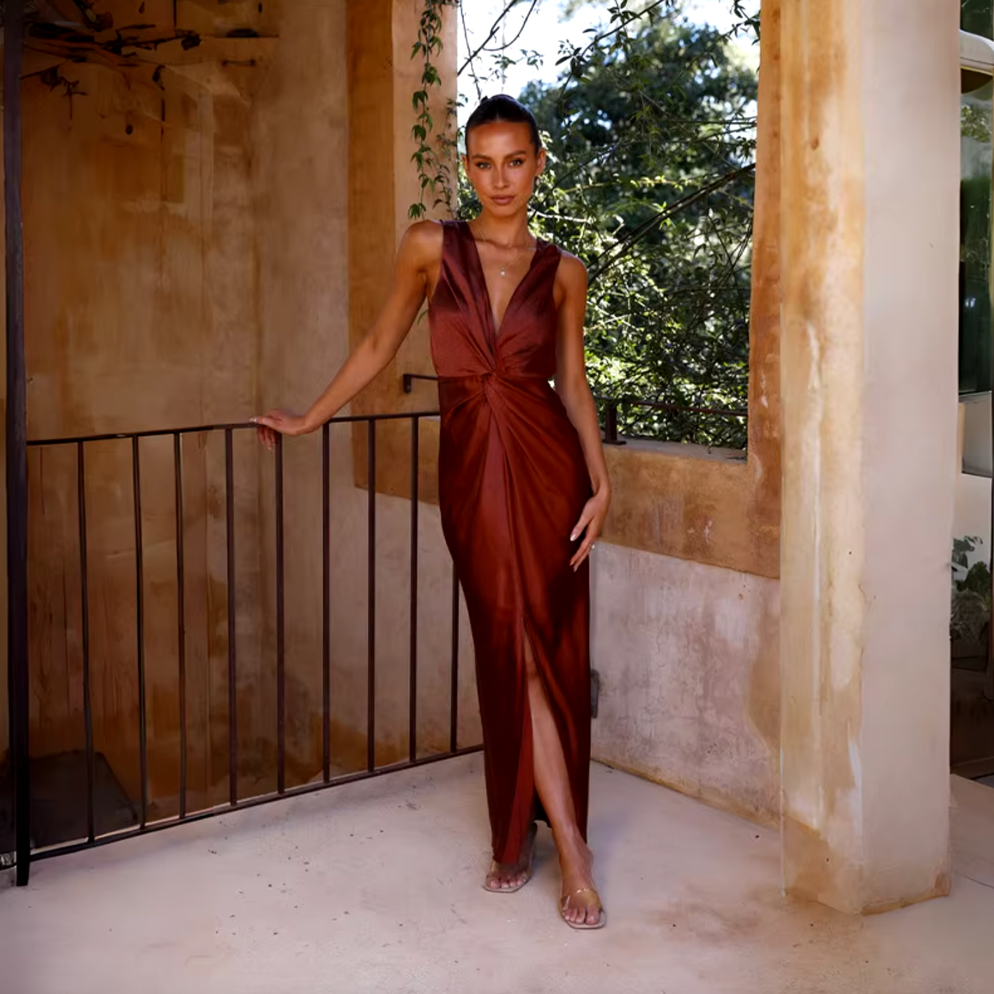 Transform your look with Olivia Dress, the ultimate maxi dress for a touch of elegance. Embrace your shape and make a statement wherever you go in this stunning piece. Elevate your confidence and stand out with Olivia Dress.