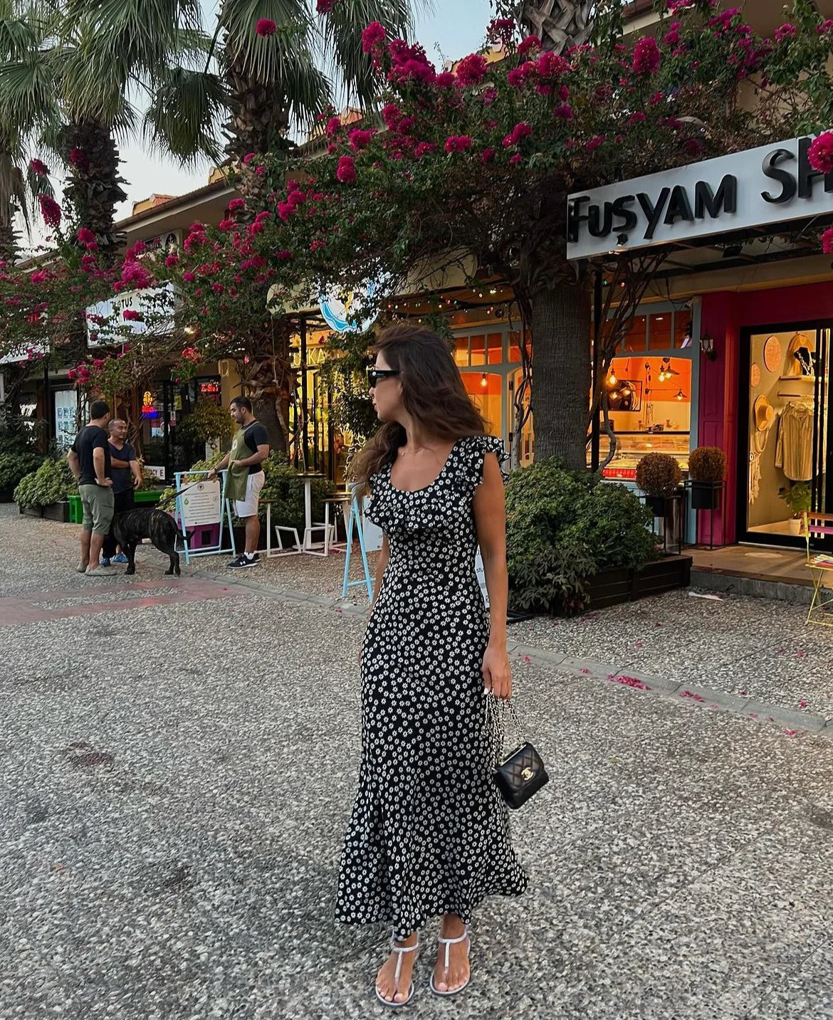 The Minnie Maxi Dress is the epitome of subtle sexiness. The ruffled one shoulder and tie waist accentuate your natural curves, crafted in our signature pure silk. Make an elegant entrance with ease.